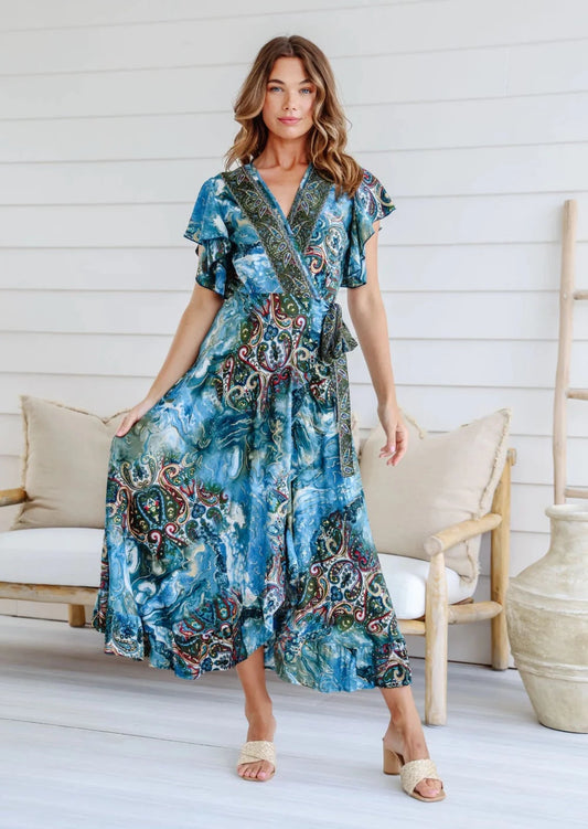 Ava clearance wrap dress